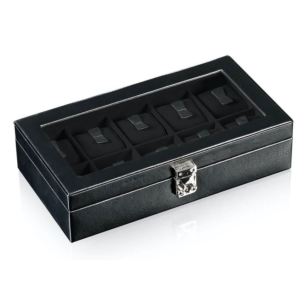 Watch Box with Window Solid 10